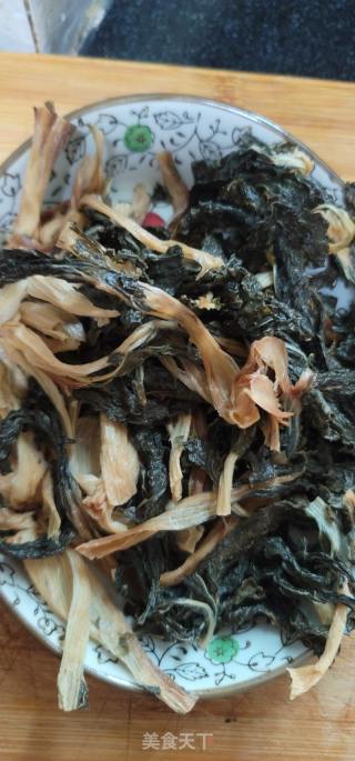 陈肾花生菜干汤的做法步骤：7