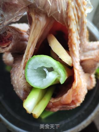 蜜糖烤鸡的做法步骤：4