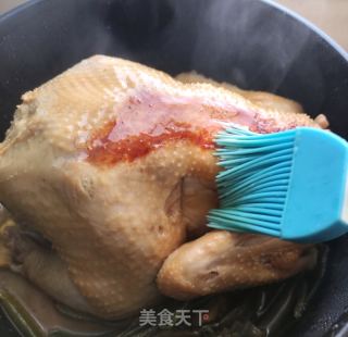 蜜糖烤鸡的做法步骤：7