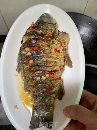 葱葱鲫鱼的做法步骤：11