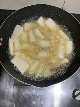返沙麦香姜薯的做法步骤：6