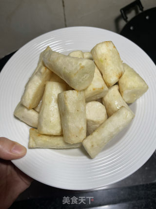 返沙麦香姜薯的做法步骤：7