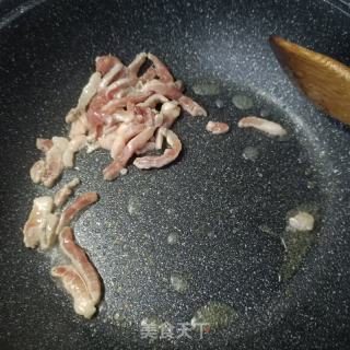 肉条炒茭瓜条的做法步骤：7