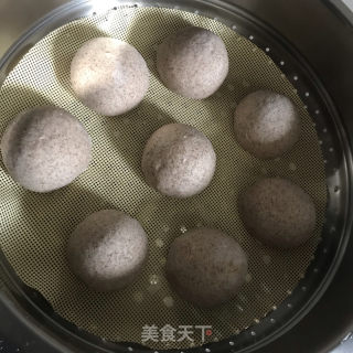 三色面馒头的做法步骤：6
