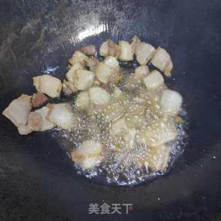 酸菜炒蕨菜的做法步骤：5