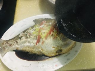 清蒸淡水鲳鱼的做法步骤：6