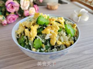 芥菜鸡蛋炒饭