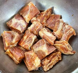 空气炸锅版蒜香排骨的做法步骤：3
