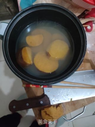 水煮地瓜的做法步骤：3