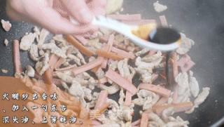蒜苔肉丝的做法步骤：4