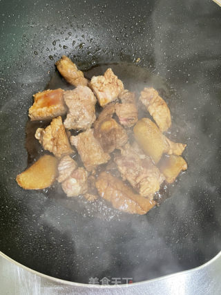 菠萝排骨的做法步骤：5