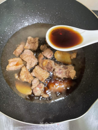 菠萝排骨的做法步骤：7