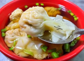 鲜肉皮蛋云吞的做法步骤：13