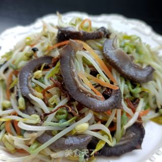 海参香覃拌绿豆芽的做法步骤：13