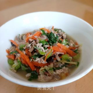 排骨肉汤小炖菜的做法步骤：9