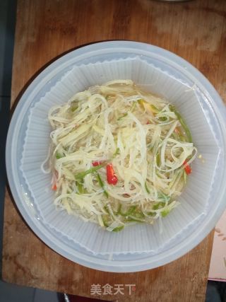 凉拌土豆丝的做法步骤：6