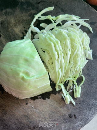包菜炒鸡蛋的做法步骤：3