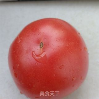莲花西红柿的做法步骤：2