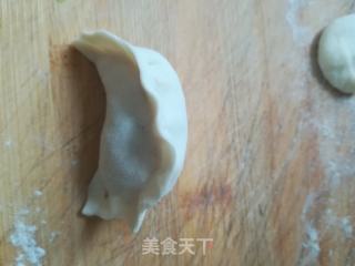 大肉白菜鸡腿菇饺子的做法步骤：8
