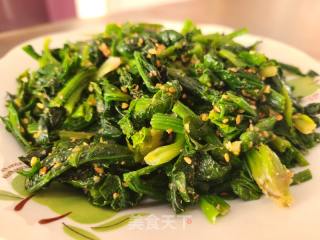 芝麻盐拌菠菜的做法