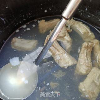 肉沫水炒茭瓜的做法步骤：5