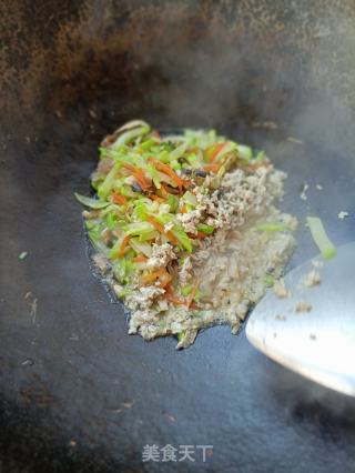 肉沫水炒茭瓜的做法步骤：11