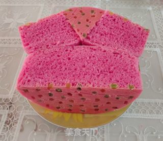红火龙果粉发糕的做法步骤：12