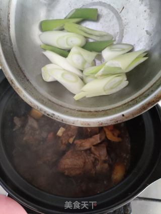 胡萝卜马蹄焖羊腿肉的做法步骤：7