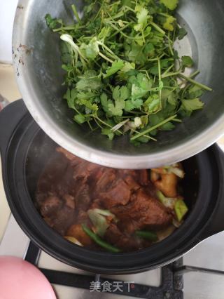 胡萝卜马蹄焖羊腿肉的做法步骤：8