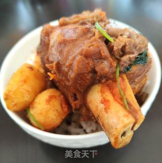 胡萝卜马蹄焖羊腿肉的做法步骤：11