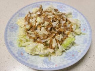 芝麻酱拌白菜的做法步骤：6
