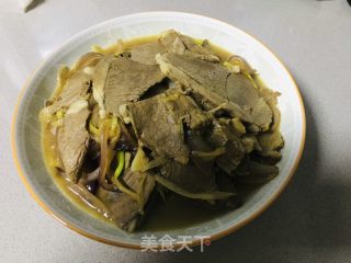 葱扒羊肉的做法步骤：6
