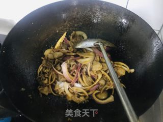 孜然羊肉的做法步骤：8