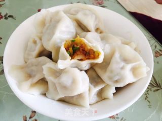 黄萝卜水饺的做法步骤：7