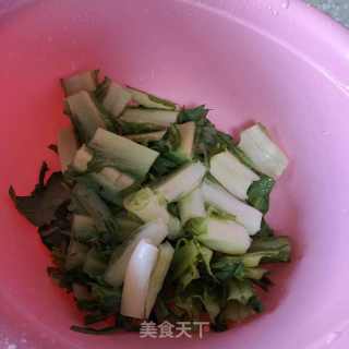 糟香苦麦菜的做法步骤：2