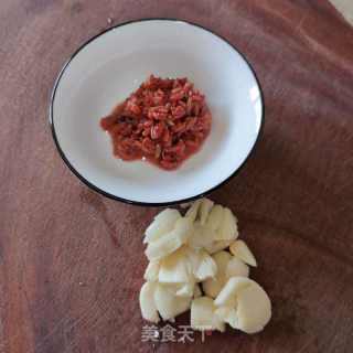 糟香苦麦菜的做法步骤：3