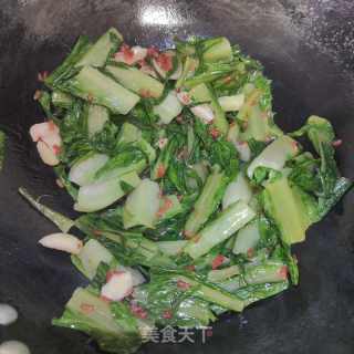 糟香苦麦菜的做法步骤：7