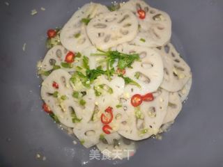 凉拌藕片的做法步骤：5