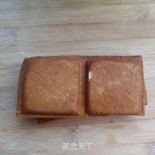 蒜苗炒豆干的做法步骤：4