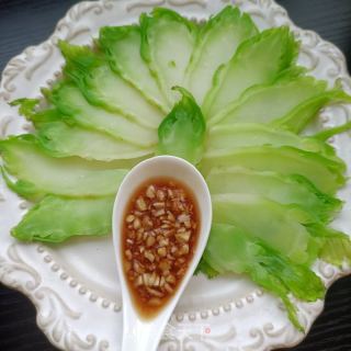 蒜香蘸水儿菜的做法步骤：8