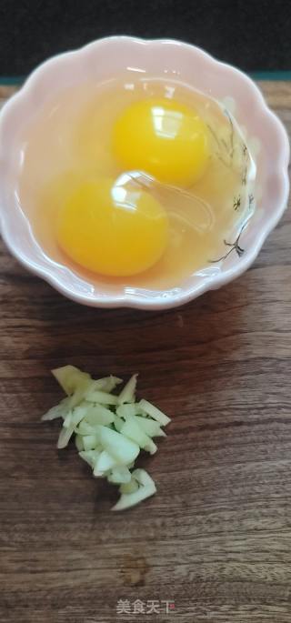 香麦菜鸡蛋炒濑粉的做法步骤：3
