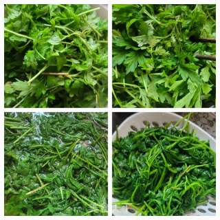 蜜红豆艾草糯米糍的做法步骤：1
