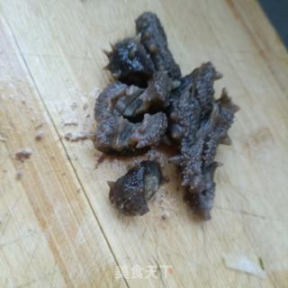 海参炒冬瓜的做法步骤：2