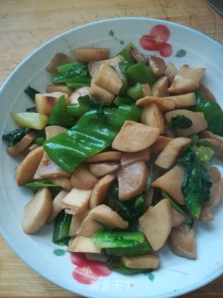 素炒鸡腿菇的做法