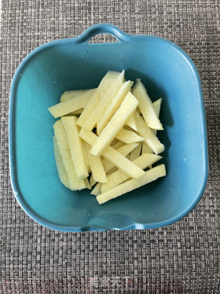 孜然鸡翅土豆的做法步骤：4
