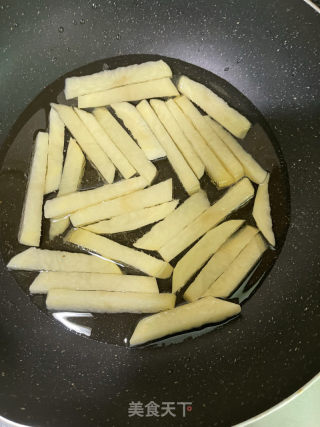 孜然鸡翅土豆的做法步骤：5