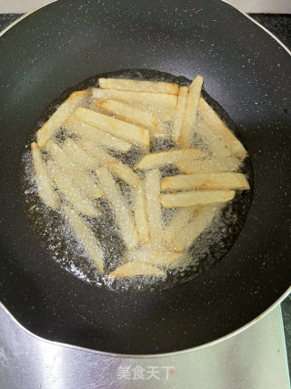 孜然鸡翅土豆的做法步骤：6