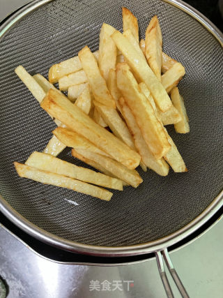 孜然鸡翅土豆的做法步骤：7