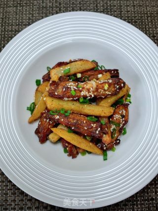 孜然鸡翅土豆的做法步骤：14