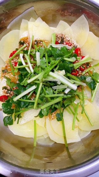 凉拌土豆片的做法步骤：4